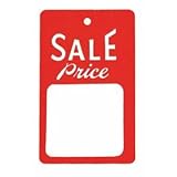 Sale Price Tags (Red/White) Case of 1000