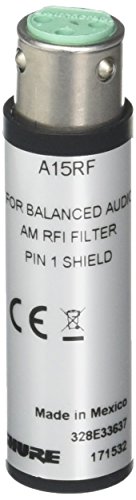 Shure A15RF RF Filter, XLR In/Out, Passes Phantom Power