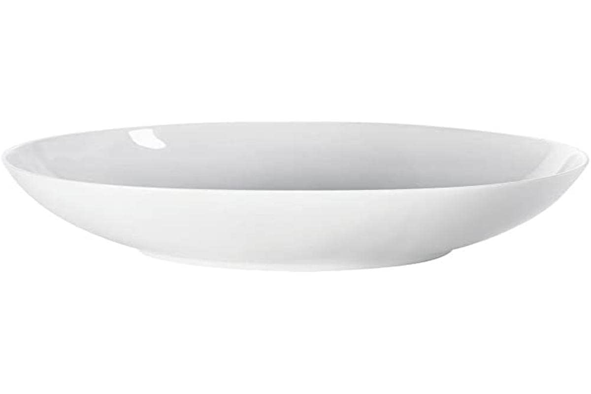 Thomas Loft 36 cm Oval Bowl, White