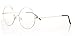 Agstum Retro Round Prescription ready Metal Eyeglass Frame (Medium Size)