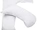 S2BMOM Premium Body Pillow Contoured Total Body Support Pillow, U Shaped Maternity Pillow for Pregnancy and Nursing Convertible to L Shape