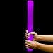 Fun Central LED Foam Sticks - 12 Pack, 16-Inch, 3 Light-Up Modes For Mardi Gras & St Patricks Day (Purple)