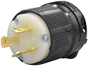 YuaDon 480 Volt,20 Amp,NEMA L8-20,NEMA L8-20p,Twist Locking Power Plug,Grounding,3 Pole,4 Wire,Industrial Grade