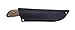 Condor Tool & Knife Nessmuk Knife 4 Inch W/Leather Sheath - 1075 High-Carbon Steel Blade - Ergonomic Walnut Handle for Precise Control - Ideal for Survival, Camping, and Outdoor Adventures