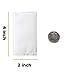 Rosin Press Bags 90 Micron 2in × 4in Double Stitched Patent Reusable micron screen Filter Bags,12 Pack.Zero Blowout Heat Resistant Durable 100% Biodegradable Bolsas de prensa de resina