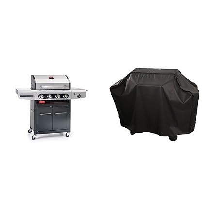 Barbecook Gasgrill Siesta 412 Ohne Plancha Grau 142 X 55 6 X 118