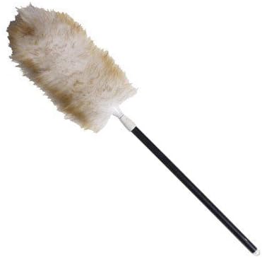 Unger Telescopic Lambs Wool Duster Telescopic Handle Extends From 28 To 43 by Unger Industrial