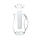 VeBo Tea and Fruit Infusion Pitcher With Ice Core Rod - 2.9 Quart Water Pitcher Infuser