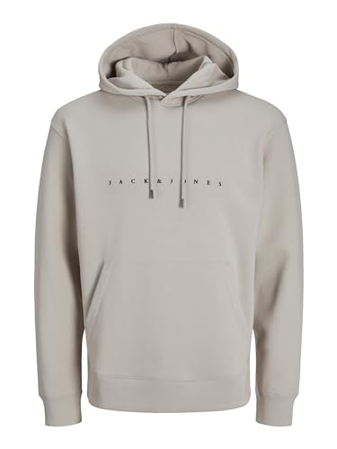Jjestar Jj Sweat Hood Noos, Sudadera con capucha Hombre, Moonbeam, M