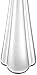 Amazon Basics 65-Piece Stainless Steel Flatware Set with Scalloped Edge, Silver, Service for 12