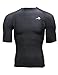 CompressionZ Men's Compression Shirt - Athletic Base Layer for Workouts Running Dry Fit Athletic Training