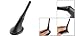 uxcell 4.2 Inch Blk Anti Static Car Roof Trunk Decorative Antenna