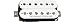 Seymour Duncan SH-6 Distortion Humbucker Pickup White Bridge