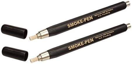 Regin S220 Smoke Pen (2-Pack) With 6 Wicks Each - Detect Air Leaks & Drafts For Home Inspection, HVAC, Energy Audits