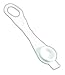 JR Products 422-PW-A Polar White Rubber Dust Plug for City Water Check Valve