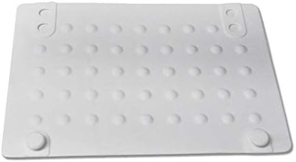 BaoBae Silicone Insulation Mat Heat-resistant Storage Pad for Hair Curler Straightener Styling Tools (White)