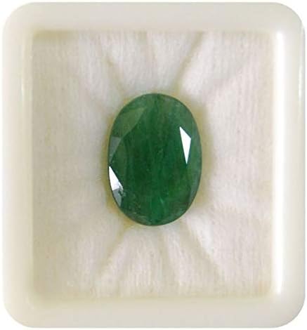 LMDLACHAMA Prajapatis Gems 4.25 Ratti 3.50 Carat Beryl (Emerald Panna Stone)