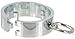 Master Series Chrome Slave Bondage Bracelets, Medium / Large