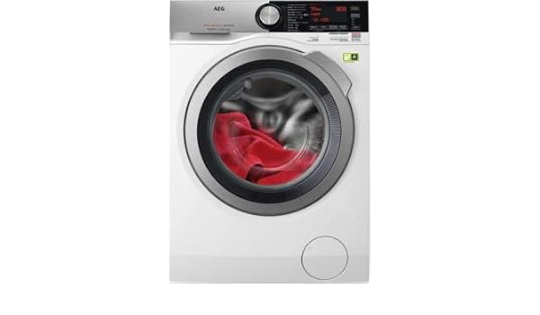 AEG L8FEC96S Independiente Carga frontal 9kg 1600RPM A+++ Acero ...