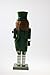 Traditional Wooden Collectible Leprechaun Decorative Nutcracker, Festive Christmas Décor, 14 Inch Tall Perfect for Shelves and Tables, 100% Wood