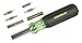 Greenlee 0153-47C 11-in-1 Multi-Tool Screwdriver and Nut Driver for Slotted and Phillips Screws, Multitool Driver with 4 Bits, 2 Nut Drivers, Shank, and Handle
