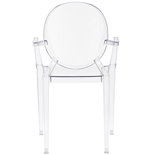 Poly and Bark Burton Arm Chair, Clear