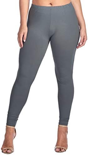 Regular/Plus (XS-5XL) Solid Buttery Soft High Waist Always Leggings