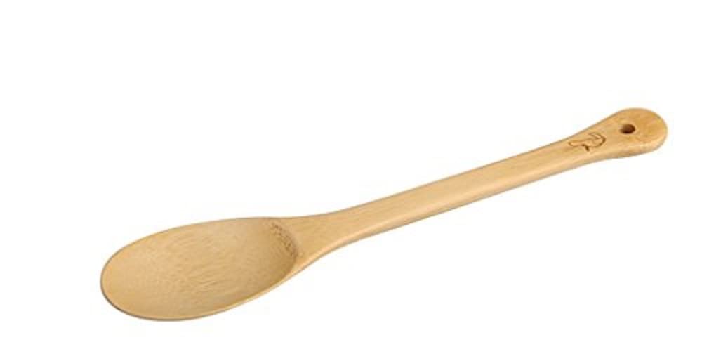 Fackelmann Spoon Tropical 30cm of Bamboo, Wood, Beige, 30 x 6.5 x 1 cm