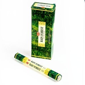 New: Hem Rainforest Hexa Incense Stick , 6 Packs X 20 Sticks = 120 Sticks