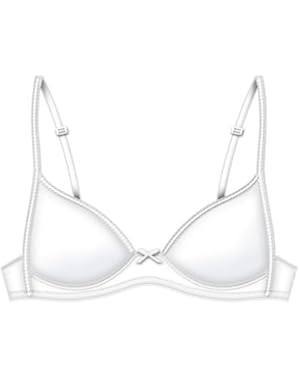 Hanes Girls' Molded Wirefree Bra 2-Pack White/Zebra Love 32