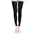 Thigh High Compression Socks (20-30mmHg), Men & Women Sleeves for Running.Best Compression Stockings for Medical, Athletic, Edema, Varicose Veins, Pregnancy, Shin Splints, Nursing.-Black(9L)