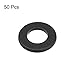 uxcell Nylon Flat Washers for M5 Screw Bolt 10mm OD 1mm Thick 50PCS