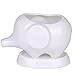 Kawaii Animals Ceramic Flower Pot 2 Styles Elephant Succulent Planter Cactus Succulent Plants Flower Cute White Pot (2 Elephants)
