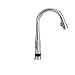 Delta Essa Chrome Touch Kitchen Faucet with Pull Down Sprayer, Modern Single Hole Touch On Kitchen Sink Faucet, Single Handle, Chrome 9113T-DST