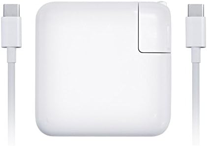 87W USB-C Power Adapter Charger with USB-C to USB-C Charge Cable For Apple MacBook Pro 15” inch,13” inch,12” inch