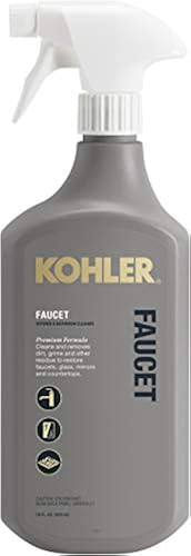 Kohler K-EC23723-NA Agent, Kitchen and Bathroom Cleaner, Cleans faucets ...
