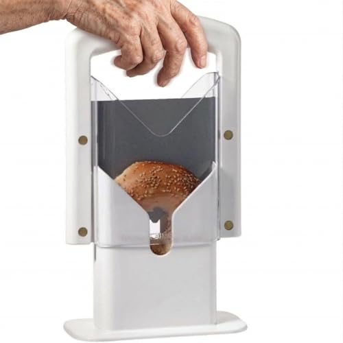 Adaptive Bagel Slicer for Seniors & Limited Mobility β Easy Grip Safety
