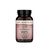 Dr Mercola Fermented Beets With Red Spinach - 60 Capsules - Rich In Plant Nitrates - Natural Energy Booster - Premium Dietary Supplements