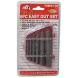 AJ-Tools 6 pcs. Easy Out Set TAIE0739 White