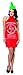 Rasta Imposta Sriracha Dress Halloween Costume, Women's Size 4-8