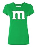 Promotion & Beyond M Halloween Team Costume Funny Party Women's T-Shirt, S, Green