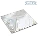 8 Inch Square Mirror Plate, Set of 12 - 1.5mm Thick Glass Plate Mirror Tiles w/ Smooth Edges - Perfect Candle Wedding Centerpiece Table Decorations, Home Accent Wall Decor, & More - PARNOO