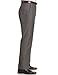 Haggar Men's Cool 18 Hidden Comfort Waist Plain Front Pant,Graphite,38x34