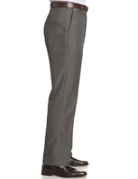 Pantalón Haggar Hombre Big & Tall Cool Gabardina oculto con pliegues delanteros y cintura ampliable