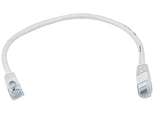 1FT 24AWG Cat6 550MHz UTP Ethernet Bare Copper Network Cable - White