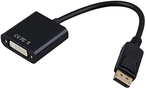 Puerto de Pantalla DP Macho a DVI Hembra Convertidor Cable de Adaptador