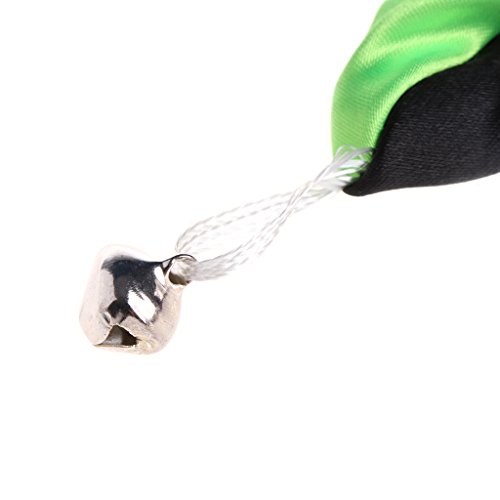 Junlinto Halloween Dog Collars Designer Elastic Pet for Puppy Cat Kitten with Bells Charm Green - Thumbnail 5