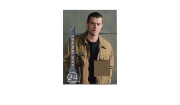 Twenty Four Season 3 Chase Edmonds Brown Jacket Costume Card M1 At Amazon S Entertainment Collectibles Store