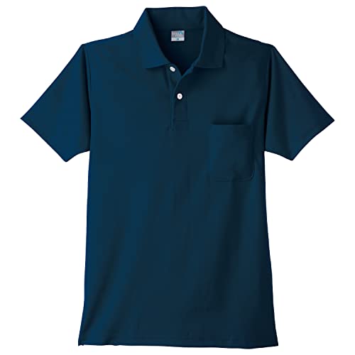 小倉屋 POLOIZM(ポロイズム) 9006 DRY半袖ポロシャツ ネービー 5L 9006-01-5L