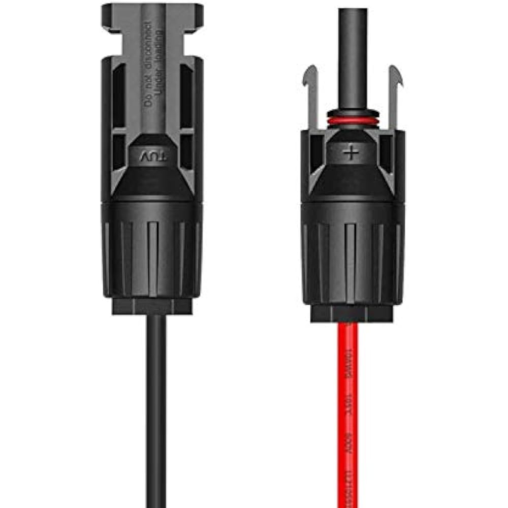 LINGYU10AWG Wire And Cable Connector For RV Solar Panels With SAE